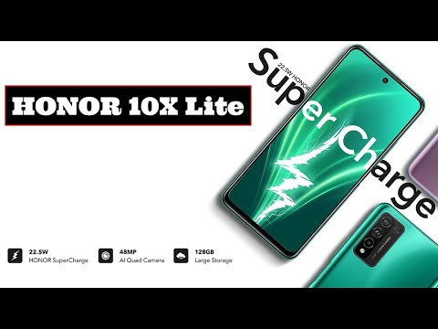 Honor 10X Lite 6.67-inch FullView Display, 22.5W Fast Charging 48 MP Camera 5000 mAh Battery
