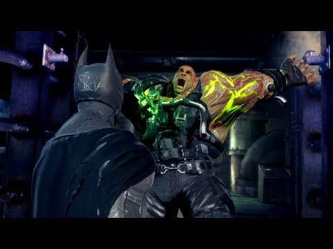 Batman Arkham Origins - Bane Venom Boss Fight (Updated)