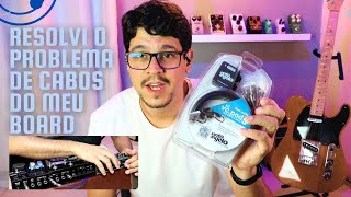 Video thumbnail for Cabos para pedalboard - Kit de cabos Santo Angelo (VC POD 5) @CabosSantoAngelo by Marcio Alto