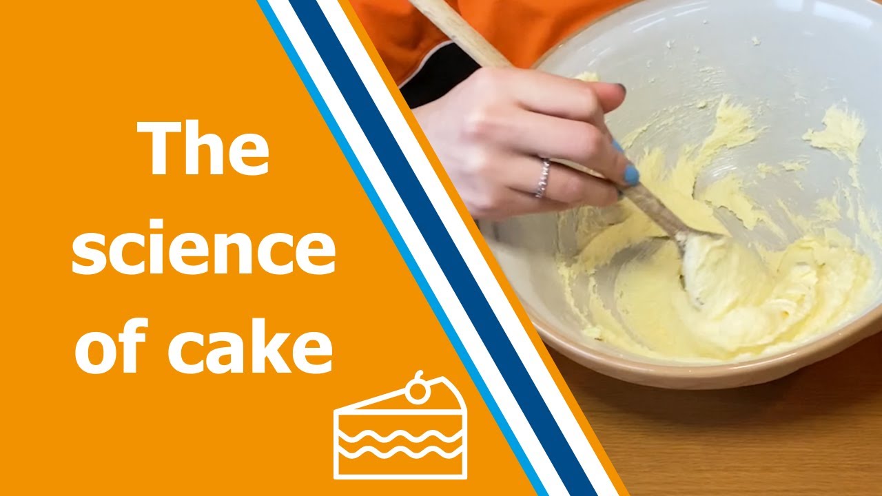 How to bake a cake with science