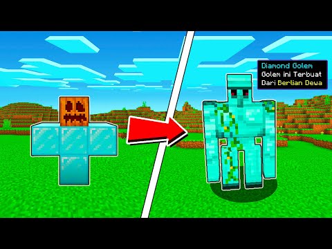FerixX -  WOW!!  IT TURNS OUT THAT WE CAN MAKE A GOLEM FROM ANY BLOCK IN MINECRAFT!!