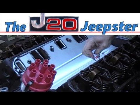 Jeepster Changing intake manifold gasket.