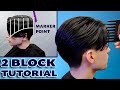 How To Cut A 2 Block Haircut Step By Step Tutorial