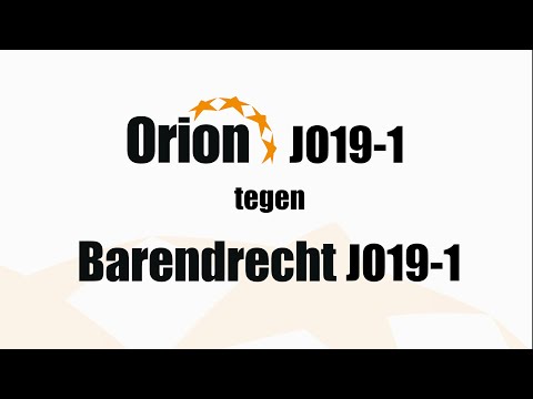 Orion JO19-1 vs Barendrecht JO19-1 (15 feb 2025)