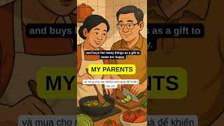 LUYỆN NGHE TIẾNG ANH GIAO TIẾP THEO CHỦ ĐỀ - MY PARENTS #tienganhgiaotiep  #luyennghetienganh