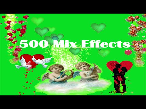 500 mix effect | green screen video | free download video