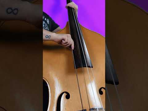 Can a bass guitar sound like a double bass? #bass #bassguitar #doublebass