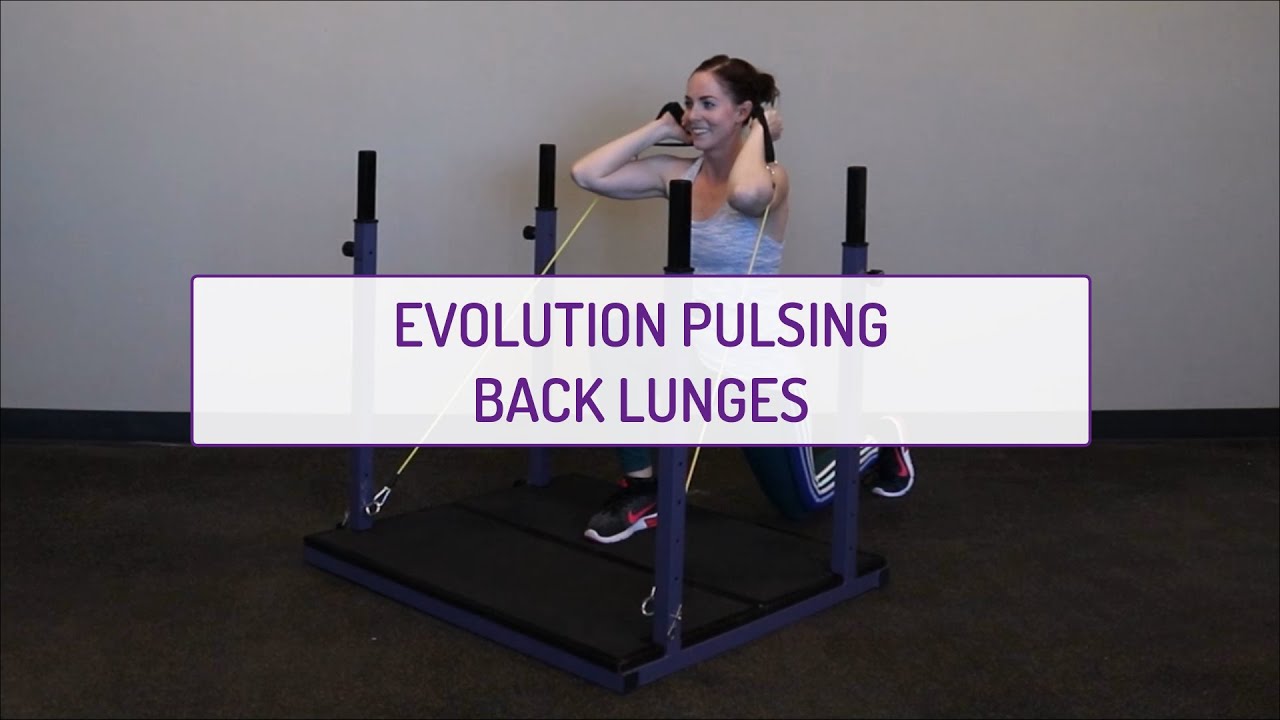 Evolution Pulsing Back Lunges