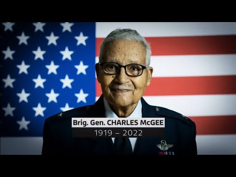 Charles McGee passes away (1919 - 2022) (2) (USA) - ITV News - 17th January 2022