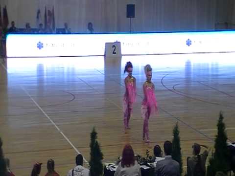 EC DiscoDance 2011 Kielce - Stine Larsen Nedgård and Martine Camilla Brænna - 1st place!