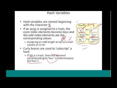 PERL 7 #ch19 #swayamprabha