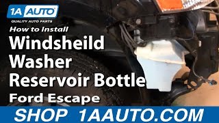 How to Replace Windshield Washer Reservoir 01-07 Ford Escape