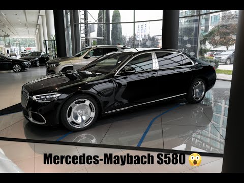 2022 Mercedes-Maybach S580 4Matic - Exterior & Interior Look (Crazy Ambient Light) | Cars by Vik