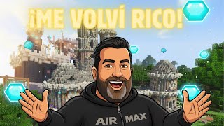 ¡ME VOLVÍ RICO en el NUEVO Server de Minecraft! 💎🤑💶