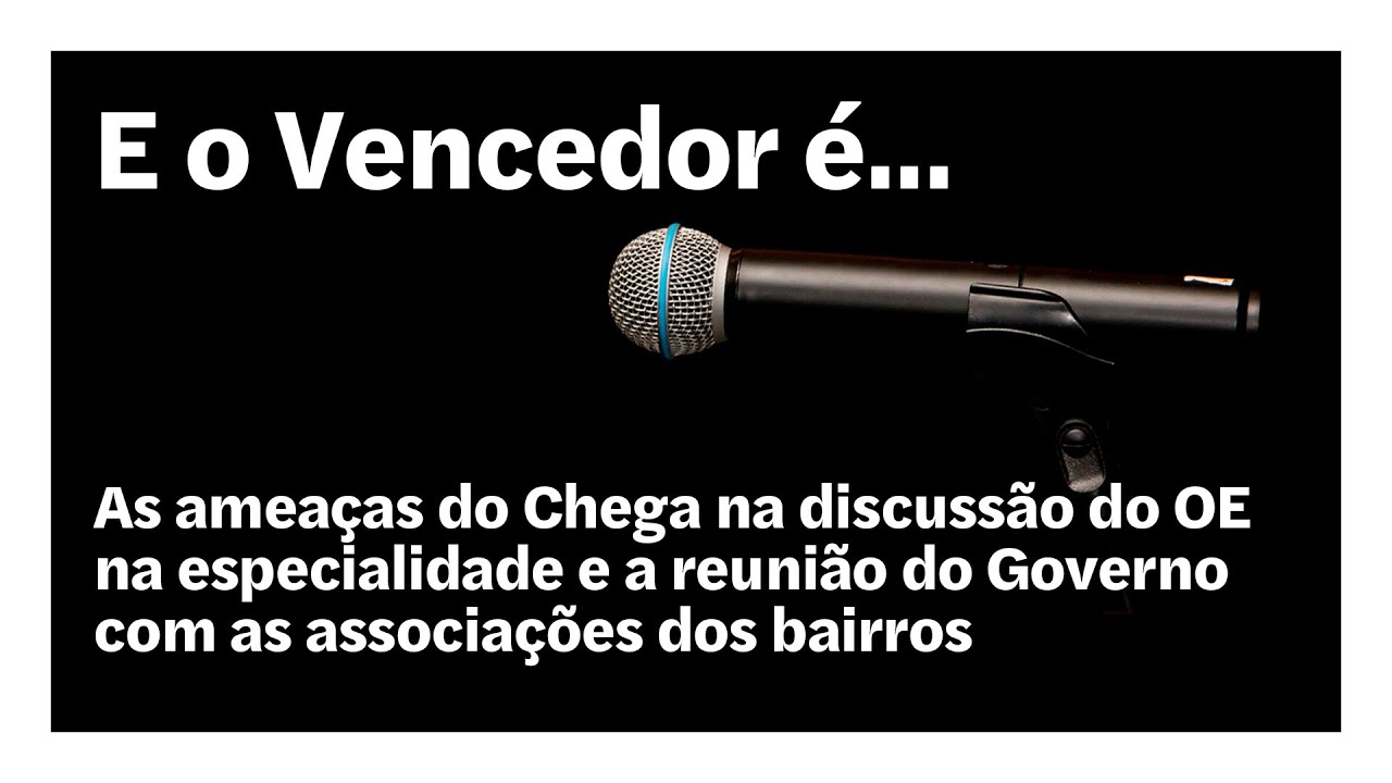 E o Vencedor é… em direto na Rádio Observador