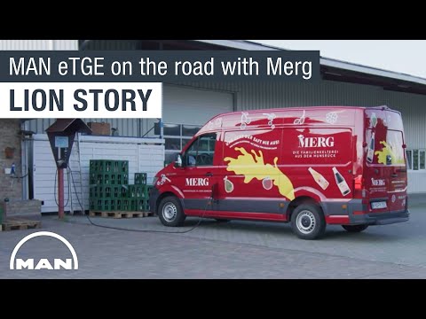 Lion Story | Der MAN eTGE im Einsatz bei der Kelterei Merg | MAN Truck & Bus