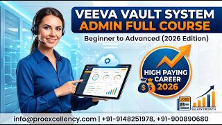 Veeva Vault System Admin Full Course | Beginner to Advanced | Career, 