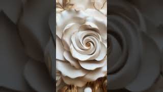 Falikép - Fehér virág