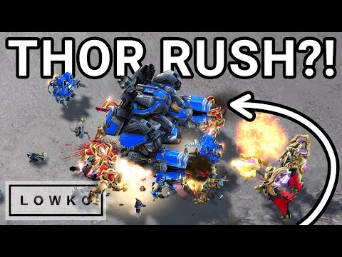 StarCraft 2: TRASH TALKING Cannon Rusher! (Viewer Games)