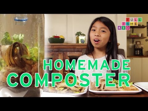 Making a Homemade Composter! | Full-Time Kid | PBS Parents