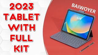 Baiwoyer 10.1'' Tablet with Accessories Kit 🌟 UNBOXING REVIEW