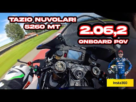 What a track!! Tazio Nuvolari 5260 | 2.06,2 | Yamaha R1 Wsbk & Insta360 Go3 Pov onboard