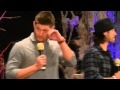Jensen Ackles and Jared Padalecki arrive to the ...