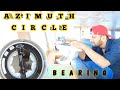 How To Take Bearing Azimuth Circle Gyro Azimuth For Terrestrial And Celestial Object Bearings