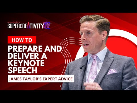 How to Prepare and Deliver a Keynote Speech