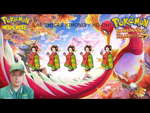POKÉMON ORO HEARTGOLD MEGALOCKE Ep. 12. - ¡Las chicas kimono y Ho-oh!