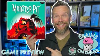 Brains On Games - Monster Pit video thumbnail