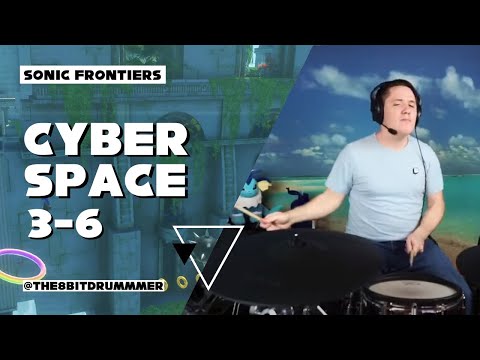 @The8BitDrummer / Cyber Space 3-6: Enjoy this World (Sonic Frontiers) / Blind Cover