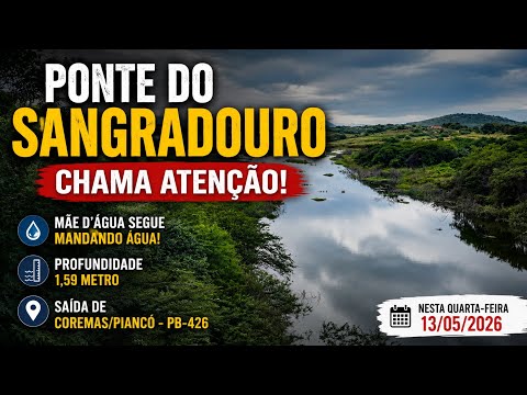 PONTE DO SANGRADOURO CHAMA ATENÇÃO!#sertão #açudedecoremas #nordeste #paraíba 