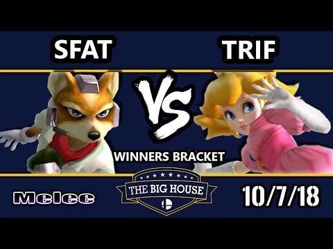 TBH8 SSBM - CLG | SFAT (Fox) Vs. Trif (Peach) - Smash Melee Winners Top 48