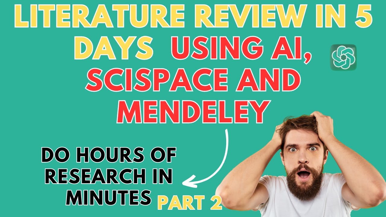 Do hours of Research Literature review in minutes using AI tool (PART 2): Fast Citations, References