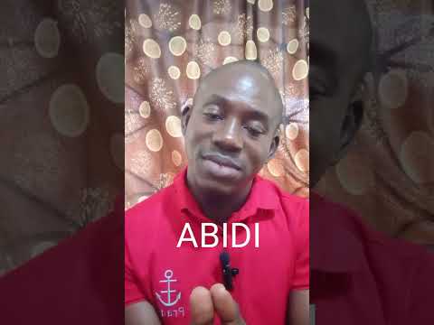 ABIDI ISOKO - ISOKO LANGUAGE ALPHABETS (REPRISED)