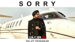 SORRY : Diljit Dosanjh (Full Audio) | CON.FI.DEN.TIAL