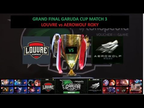 PENENTUAN !!! GRAND FINAL MATCH 3 LOUVRE vs AEROWOLF ROXY GARUDA CUP FINAL
