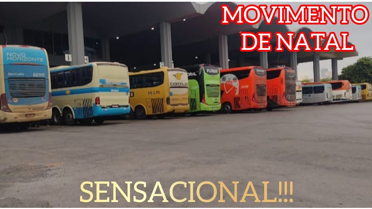 SURREAL MOVIMENTAÇÃO de NATAL! | Saída Feriado de Natal 2024 | Rodoviária de Montes Claros MG