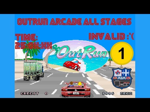 Always clear your hi-scores! My invalid OutRun Arcade All Stages 25'0X"XX WR run
