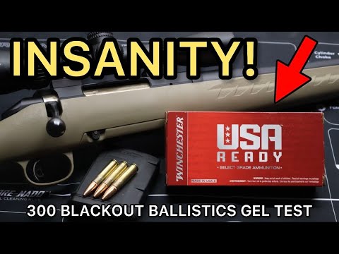 DEATH SHROOMS?! 300 Blackout USA Ready 125gr Open Tip Ammo Test