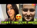 Hrishav & Divya First Live in Insta 🤩 Pick up Line