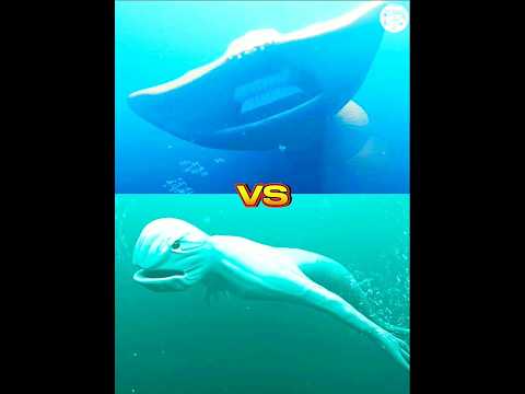 el gran maja vs ningen,worm, blue whale,hippocampus #shorts #viral #monster #music #the