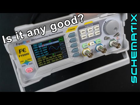 FeelTech FY6900 60MHz Arbitrary Waveform Generator ll Review
