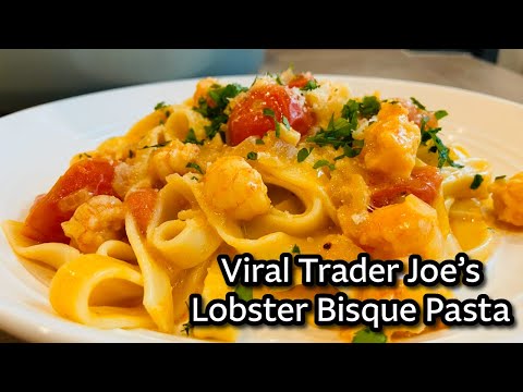 Viral Trader Joe’s Lobster Bisque Pasta | Creamy One-Pot Dutch Oven Recipe