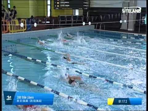 Serie 1 dei 200 Stile Libero Ragazzi F - 7° Trofeo SOGEIS Montichiari