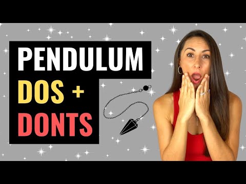 PENDULUM Dos and Don'ts