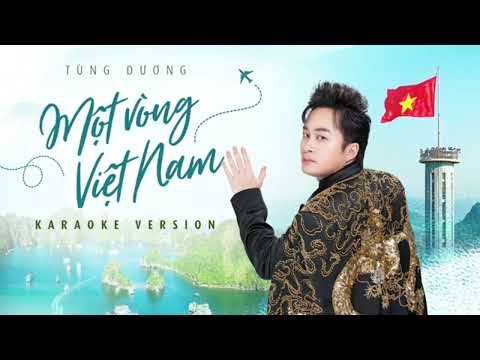 Một vòng Việt Nam karaoke hạ tông dễ hát Dm