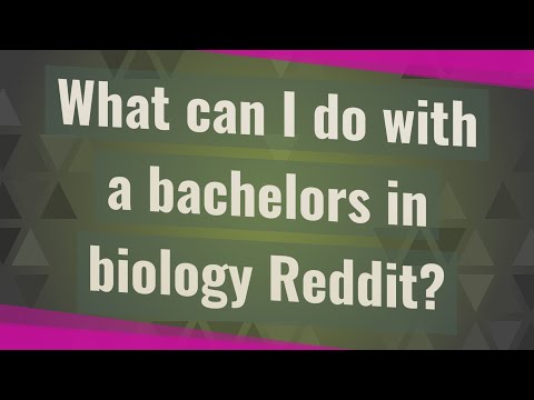 Reddit Biology Degree