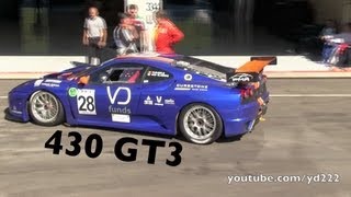 preview picture of video 'BRCC Ferrari 430 GT3 - Curbstone track events'